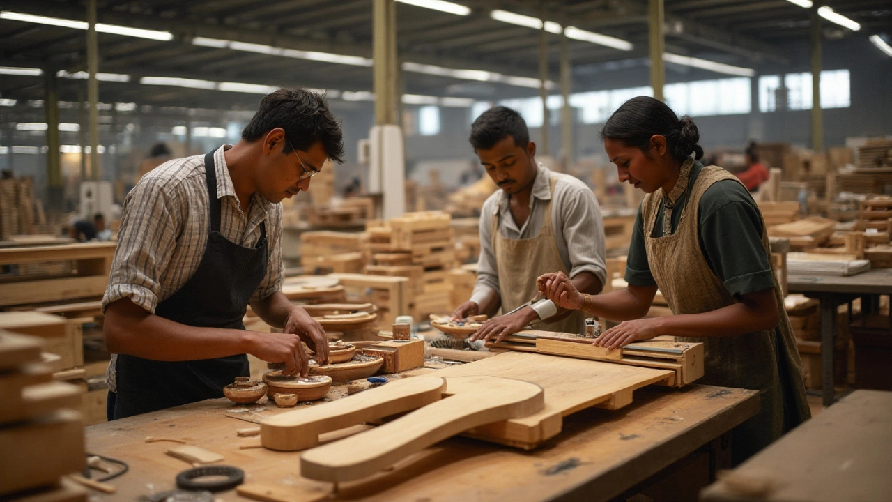 Discovering Ashley Furniture's Manufacturing Process in India