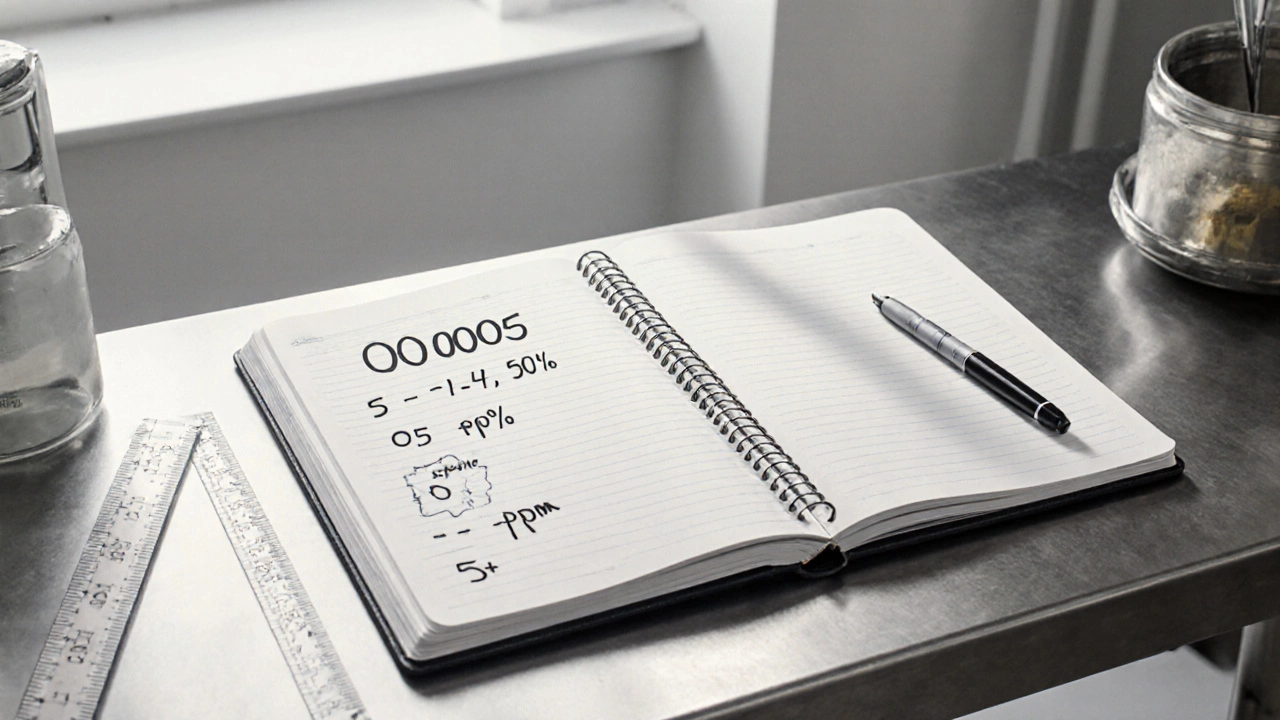 Understanding .0005: Decimal, Percentage and ppm in Food Processing